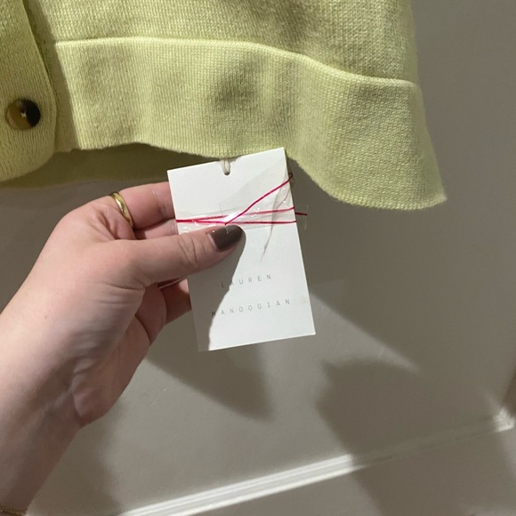 NWT Lauren Manoogian short sleeve Cardigan - Picture 11 of 14